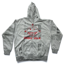 Load image into Gallery viewer, Snow Milk Kindness Zip Up Hoodie (Size 2XL)
