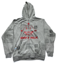 Load image into Gallery viewer, Snow Milk Kindness Zip Up Hoodie (Size XL)
