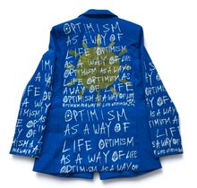 Load image into Gallery viewer, Optimism as A Way of Life Blazer (Size Women's Small)
