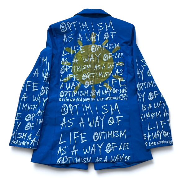 Optimism as A Way of Life Blazer (Size Women's Small)