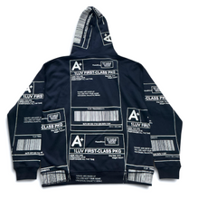 Load image into Gallery viewer, Positive Shipping Label Hoodie (Size XL)
