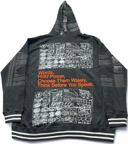 Words Hold Power Hoodie (Size 2XL)