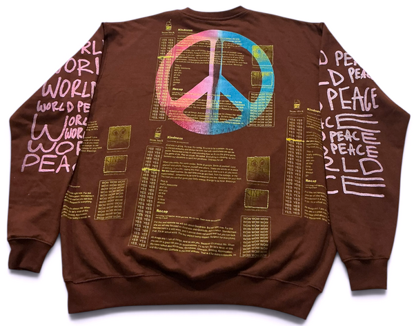 World Peace Crewneck (Size 2XL)