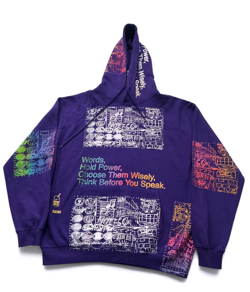 Words Hold Power Hoodie (Size 2XL)