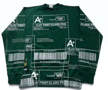 Load image into Gallery viewer, Positive Shipping Label Crewneck (Size Small)
