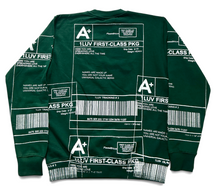 Load image into Gallery viewer, Positive Shipping Label Crewneck (Size Small)
