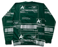 Load image into Gallery viewer, Positive Shipping Label Crewneck (Size Small)
