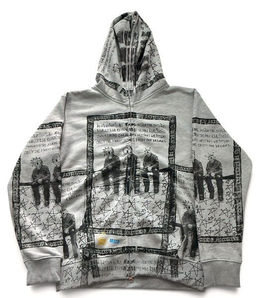Enjoy Your Dreams Zip Up Hoodie (Size Small)