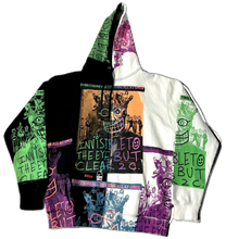 Load image into Gallery viewer, Everything All The Time All At Once Split Color Hoodie (Size Large)
