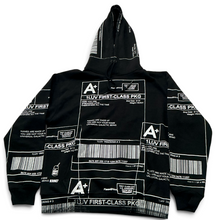 Load image into Gallery viewer, Positive Shipping Label Hoodie (Size Medium)
