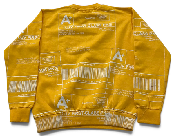 Positive Shipping Label Crewneck (Size Small)