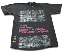 Load image into Gallery viewer, Words Hold Power 6.5oz Tee (Size Medium)
