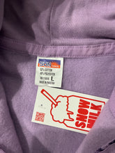 Load image into Gallery viewer, Positive Shipping Label Zip Up Hoodie (Size Large)
