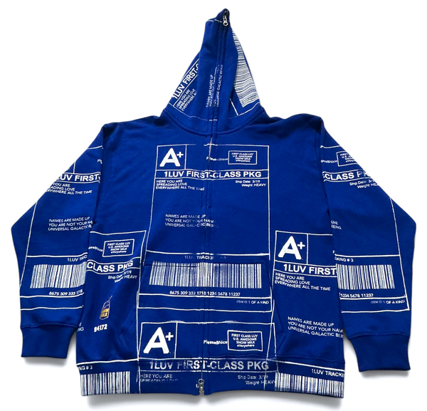 Positive Shipping Label Hoodie (Size XL)