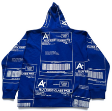 Load image into Gallery viewer, Positive Shipping Label Hoodie (Size XL)
