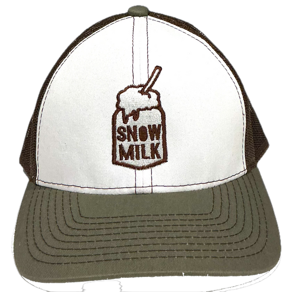 Snow Milk Trucker Hat