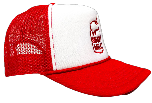 Snow Milk Trucker Hat