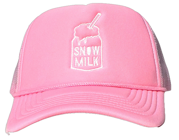 Snow Milk Trucker Hat