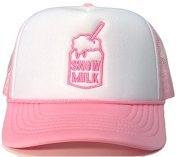 Snow Milk Trucker Hat