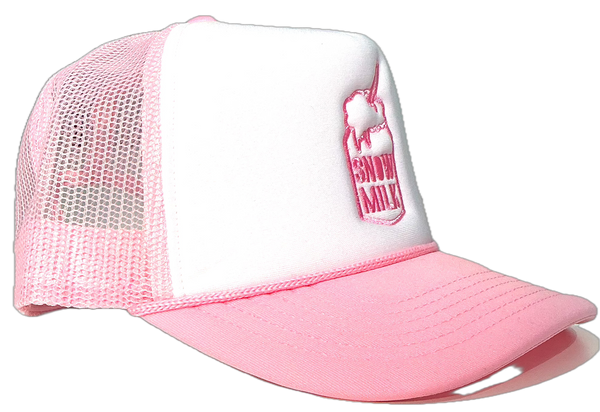 Snow Milk Trucker Hat