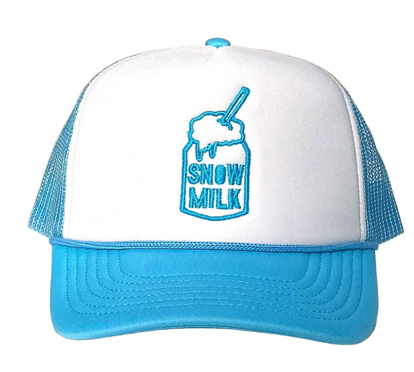 Snow Milk Trucker Hat