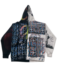 Load image into Gallery viewer, Big Apple Big Love Split Color Hoodie (Size 2XL)
