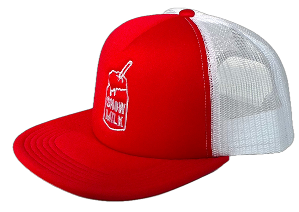 Snow Milk Trucker Hat
