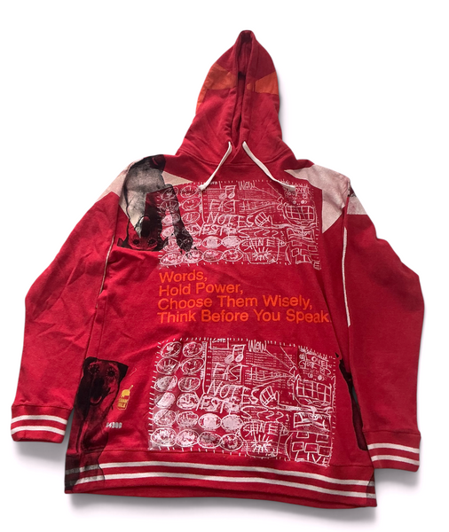 Words Hold Power Hoodie (Size 2XL)