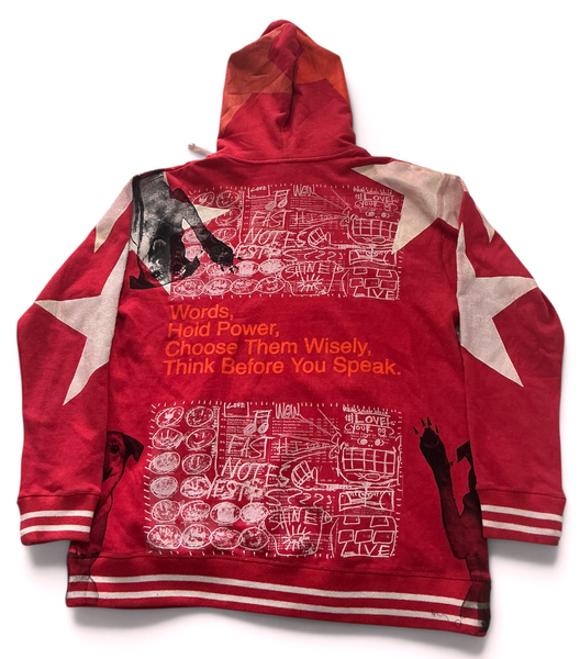 Words Hold Power Hoodie (Size 2XL)