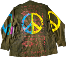 Load image into Gallery viewer, World Peace Army Jacket (Size Medium)
