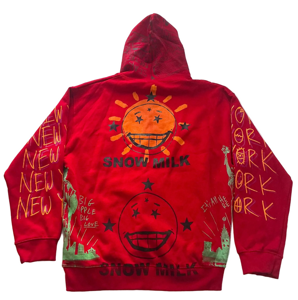 Snow Milk Kindness Hoodie (Size 2XL)