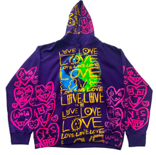 Load image into Gallery viewer, Love Love Love Hoodie (Size 2XL)
