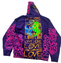 Load image into Gallery viewer, Love Love Love Hoodie (Size 2XL)
