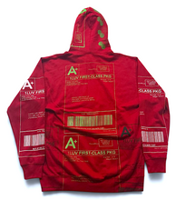 Load image into Gallery viewer, Positive Shipping Label Hoodie (Size 2XL)
