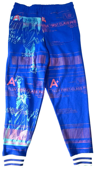 Positive Shipping Label Sweatpants (Size Large)