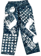 Load image into Gallery viewer, Music Notes Army Pants (Size Medium 30 - 35)
