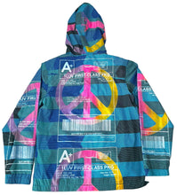 Load image into Gallery viewer, Positive Shipping Label Zip Up Hoodie (Size XL)
