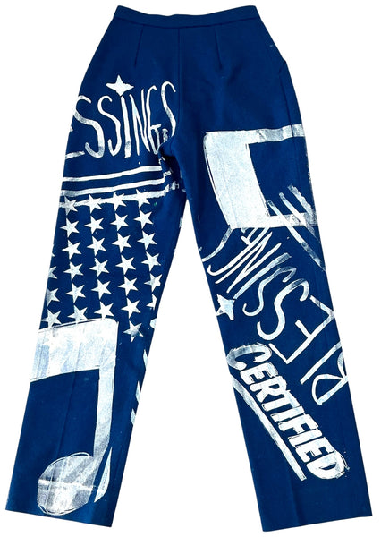 Music Notes Pants (Size Women's 8)