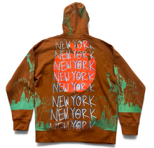 Load image into Gallery viewer, Big Apple Big Love Zip Up Hoodie (Size XL)
