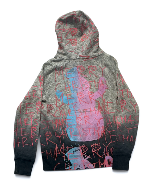Merry Christmas Hoodie Size XS)