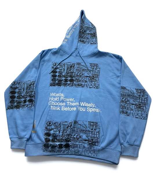 Words Hold Power Hoodie (Size 2XL)