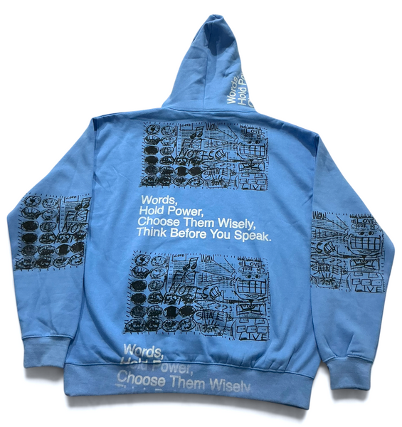Words Hold Power Hoodie (Size 2XL)