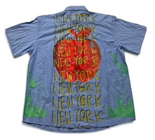 Load image into Gallery viewer, Big Apple Big Love Button Up Shirt (Size XL)
