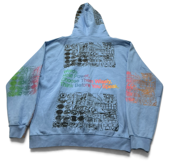 Words Hold Power Hoodie (Size XL)