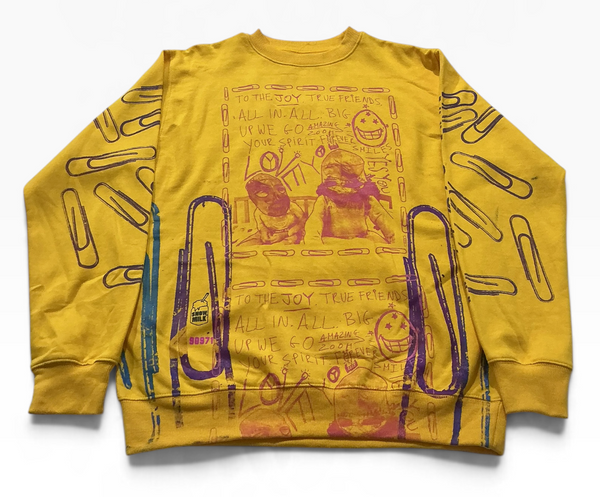 Lucha Paperclips Crewneck (Size Large)