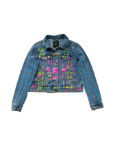 Load image into Gallery viewer, Optimism As A Way Of Life Jean Jacket (Size Small)
