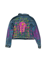 Load image into Gallery viewer, Optimism As A Way Of Life Jean Jacket (Size Small)
