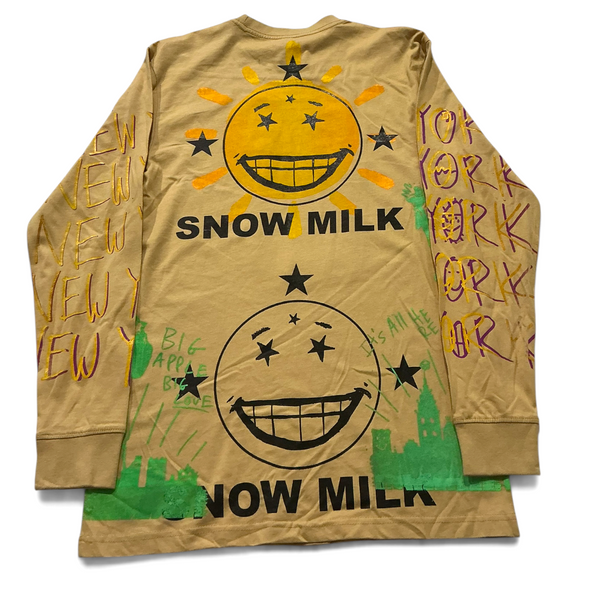 Snow Milk Kindness Love Long Sleeve (Size Medium)