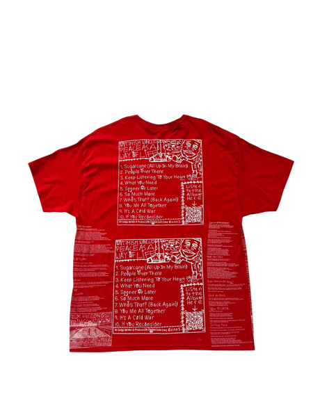 Optimism World Peace As A Way Of Life (The Wearable Album) Tee (Size XL)