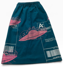 Load image into Gallery viewer, Positive Shipping Label Skirt (Size Women's 6)
